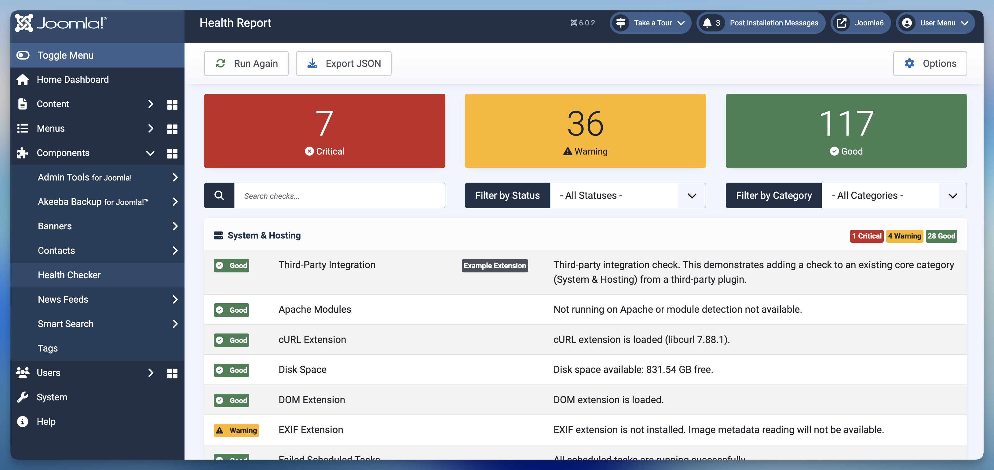 Health Checker Interface